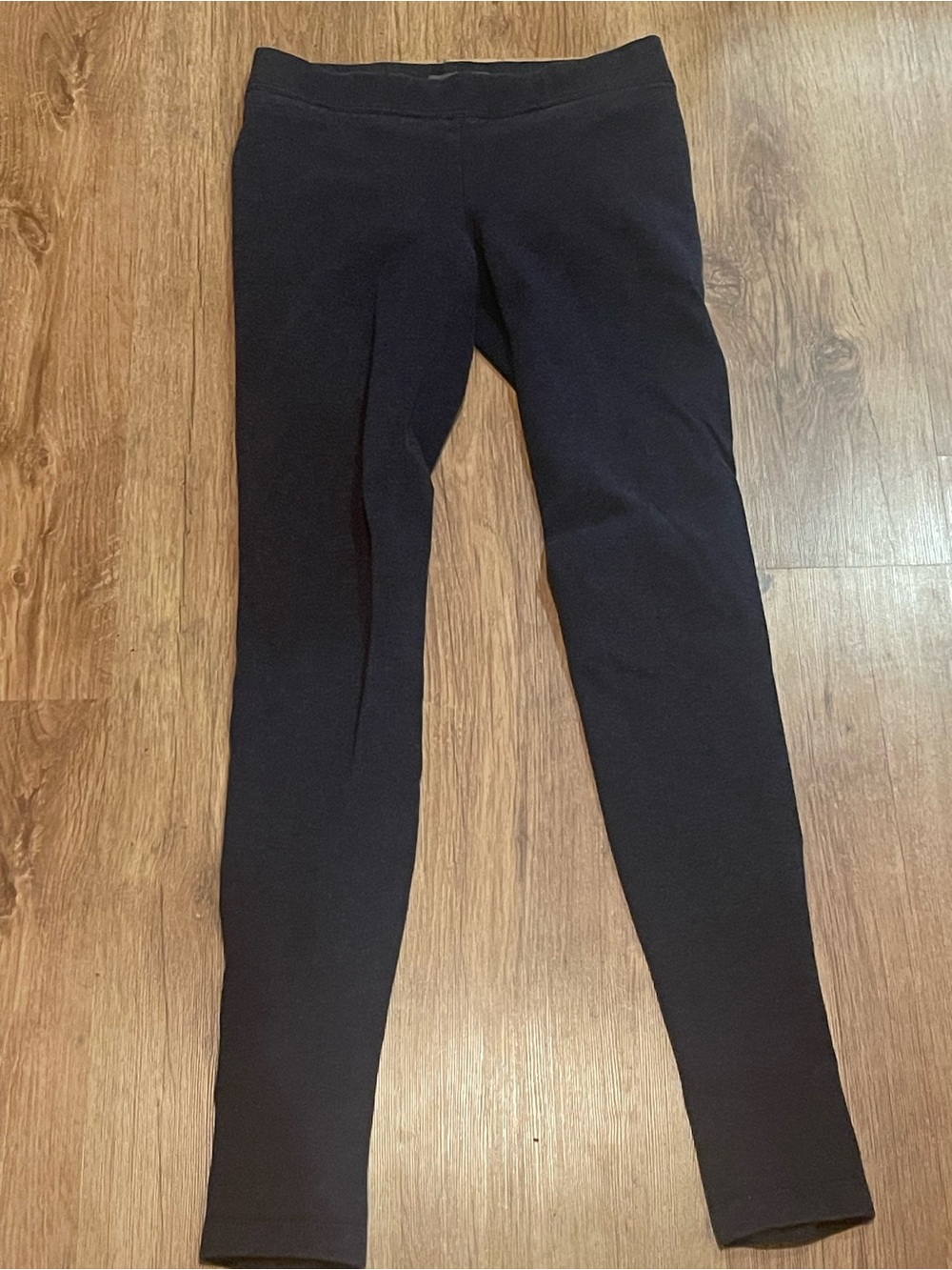 Vince Black Slim High-Rise Leggings